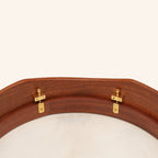 Muzikkon 18"X4" Heartland Tunable Irish Bodhran Drum with T-Bar & Taped Finish Deep Tune
