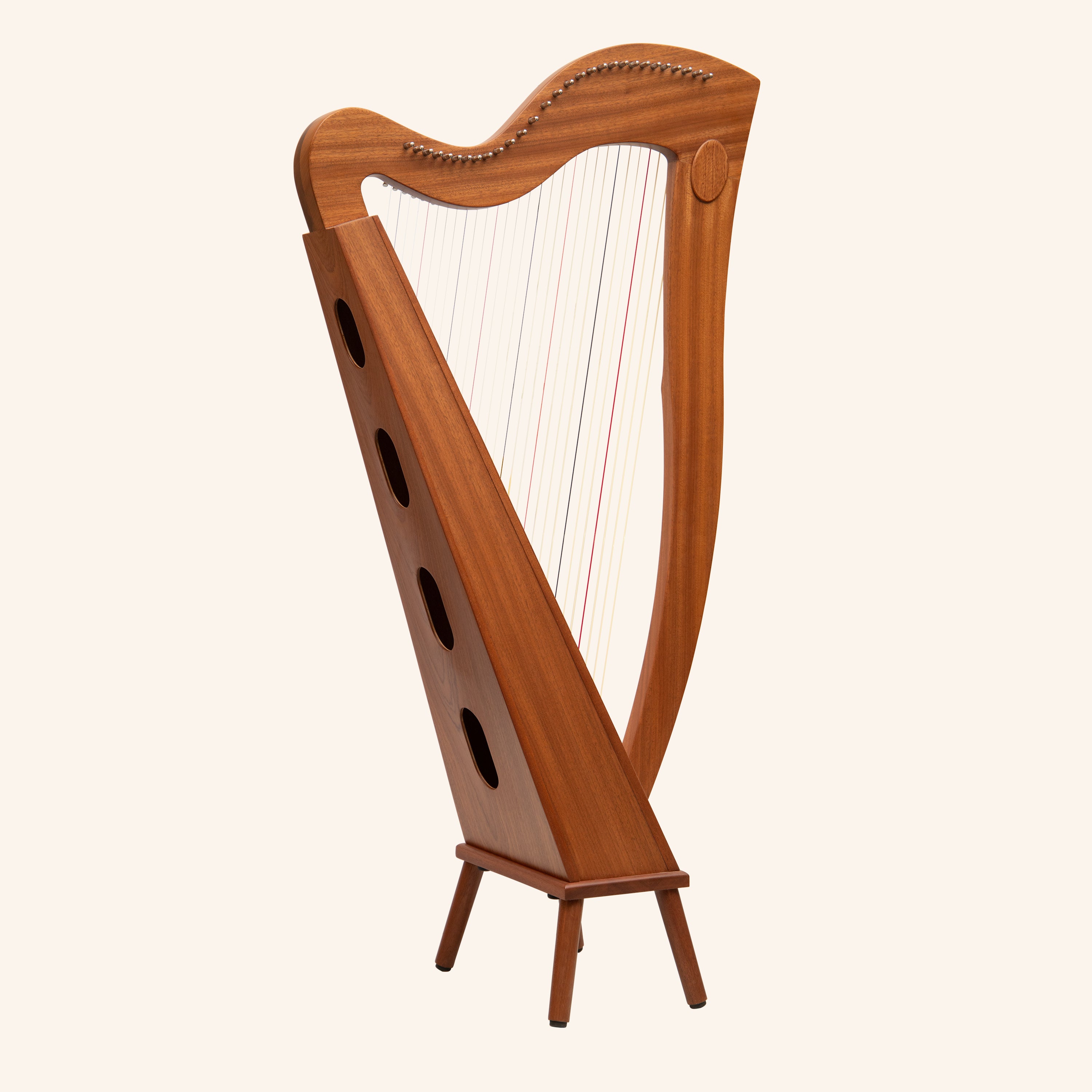 29 String McHugh Harp Square Back