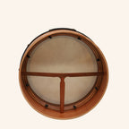 Muzikkon 16”x6" Premium Celtic Irish Bodhran with Easy Tune System Deep Rim T-BAR & Taped Finish
