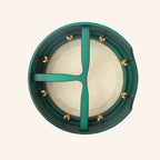 Muzikkon 15”x5" (38x12.5 cm) Premium Celtic Irish Bodhran With Easy Tune System Deep Rim T- Bar & Taped Finish