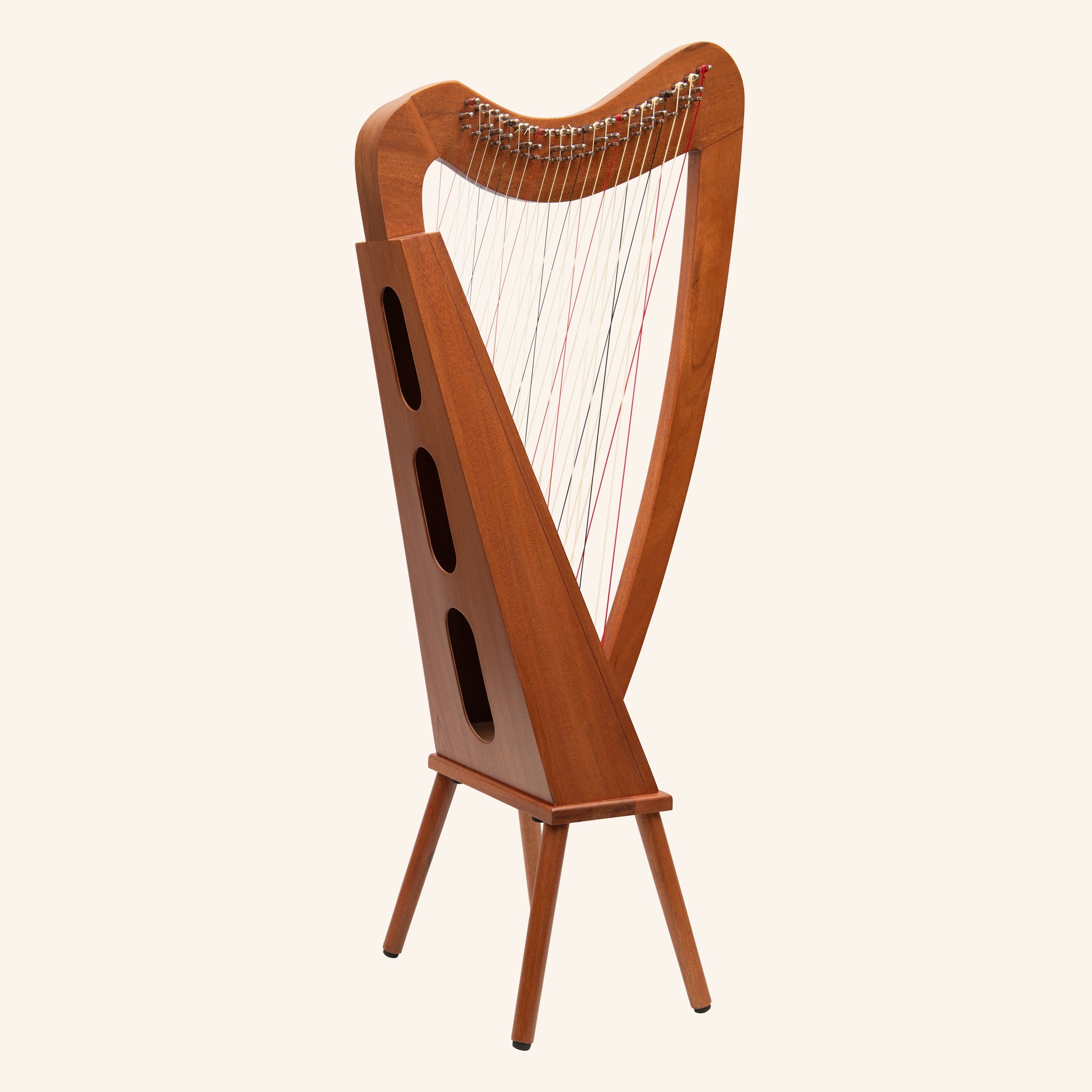 Cross Strung Harp, 38 String Mahogany
