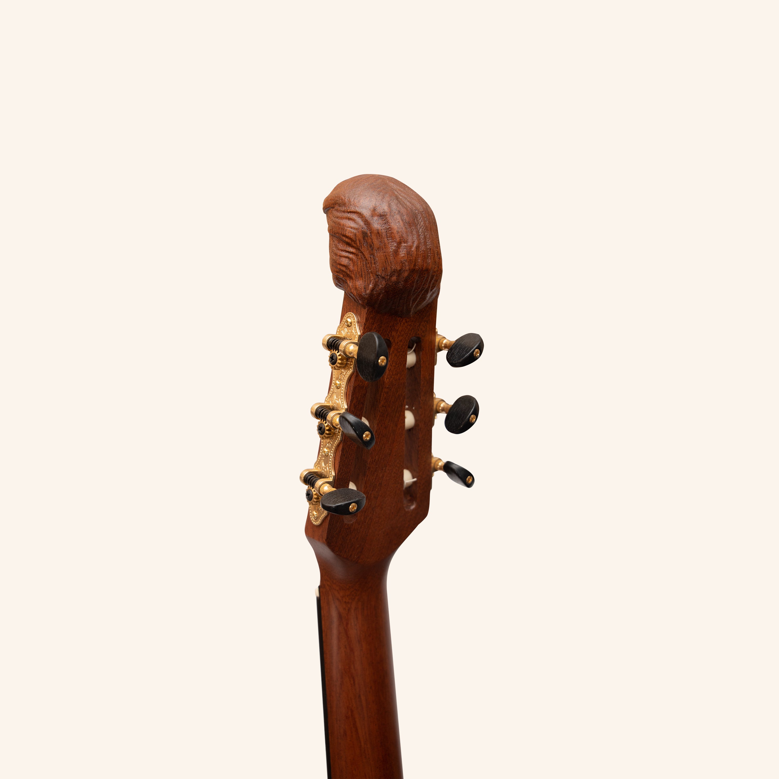 MUZIKKON LUTE GUITAR, 6 STRING ROSEWOOD
