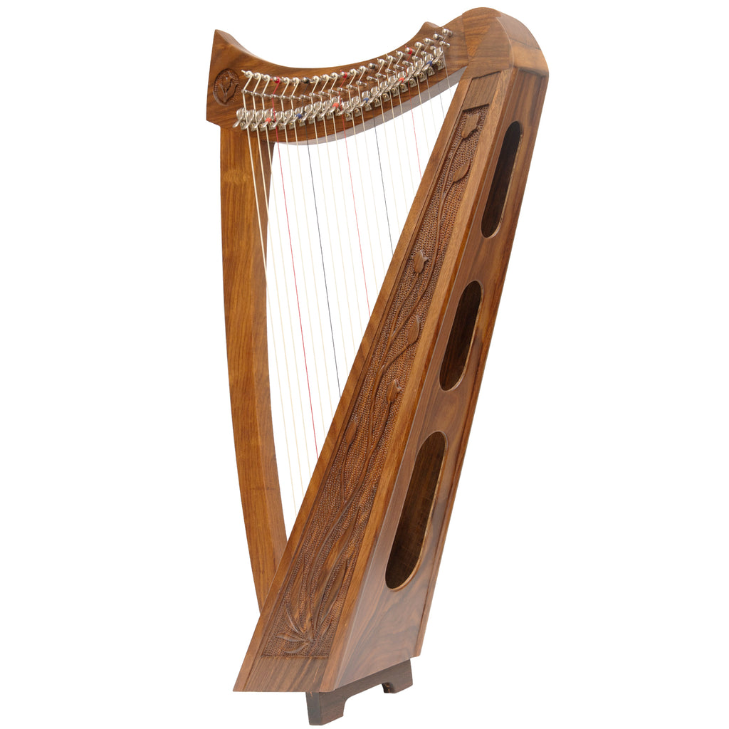 22 String Trinity Crested Harp, Celtic Lap Harp