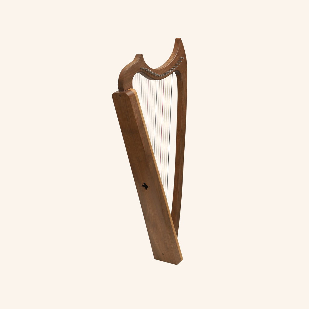 Muzikkon Gothic Harp 19 String Walnut