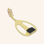 Muzikkon Electric Arabic Frame Oud With Pegs, Lacewood White