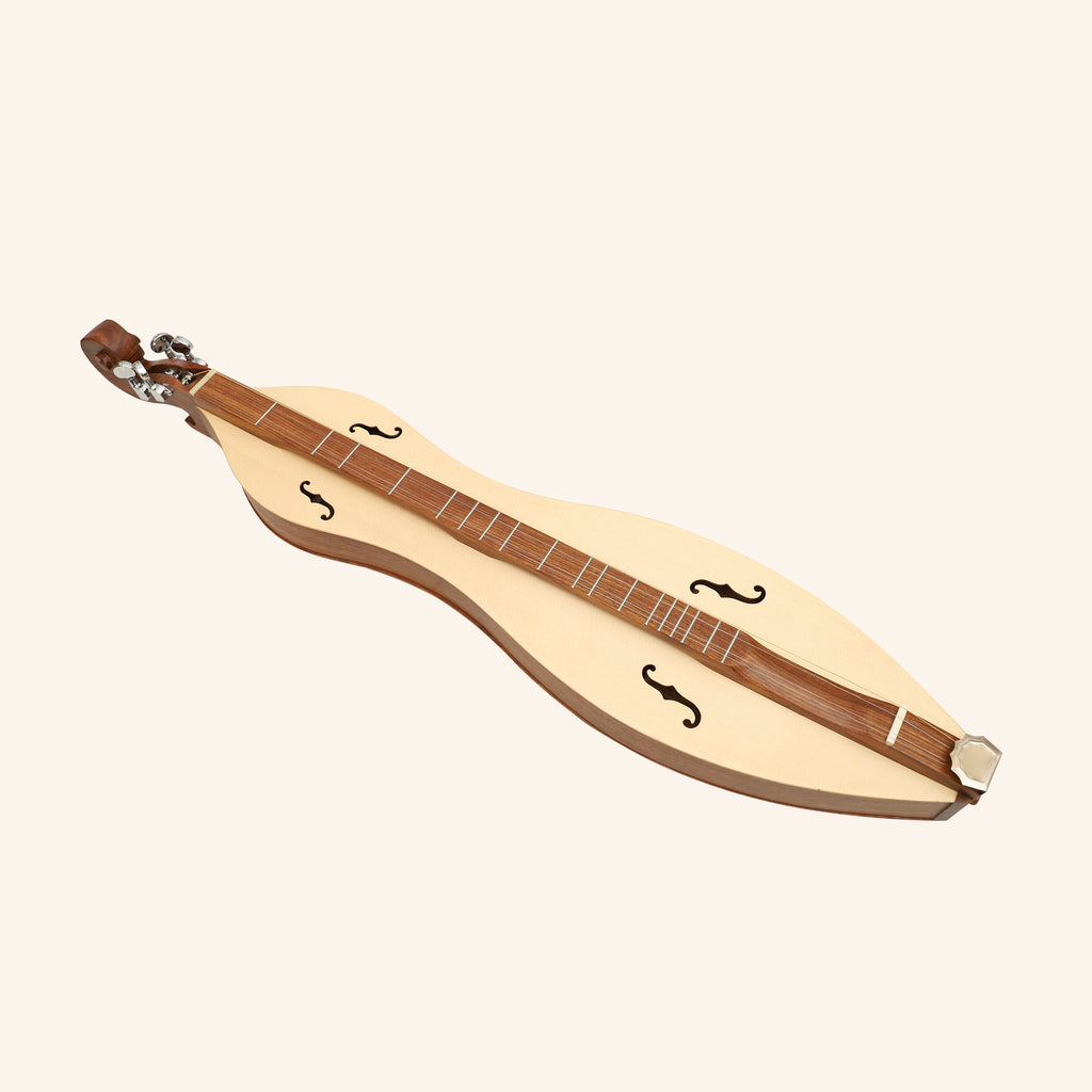 Mountain Dulcimer 4 String  F-Hole Rosewood With Nickel Finish Hardware