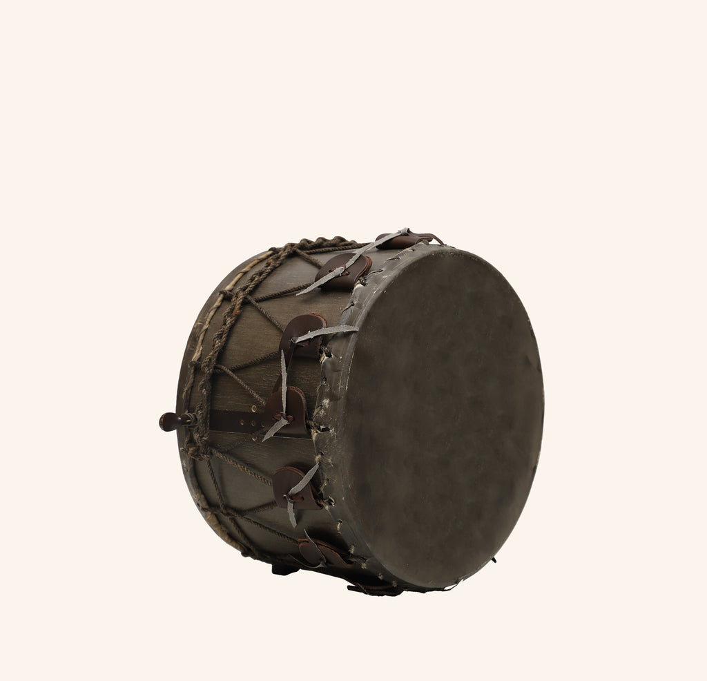 Muzikkon Medieval Drum 12"X8" Small with Short Body Ebony Finish