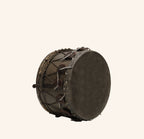 Muzikkon Medieval Drum 12"X8" Small with Short Body Ebony Finish