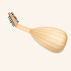 Luth Ebene 8 Course Renaissance Lute After Frei