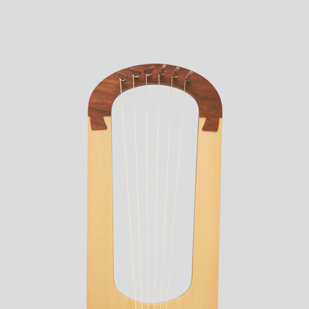 Muzikkon Anglo Saxon Lyre Harp After Prittlewell Lyre Mid 7th Century