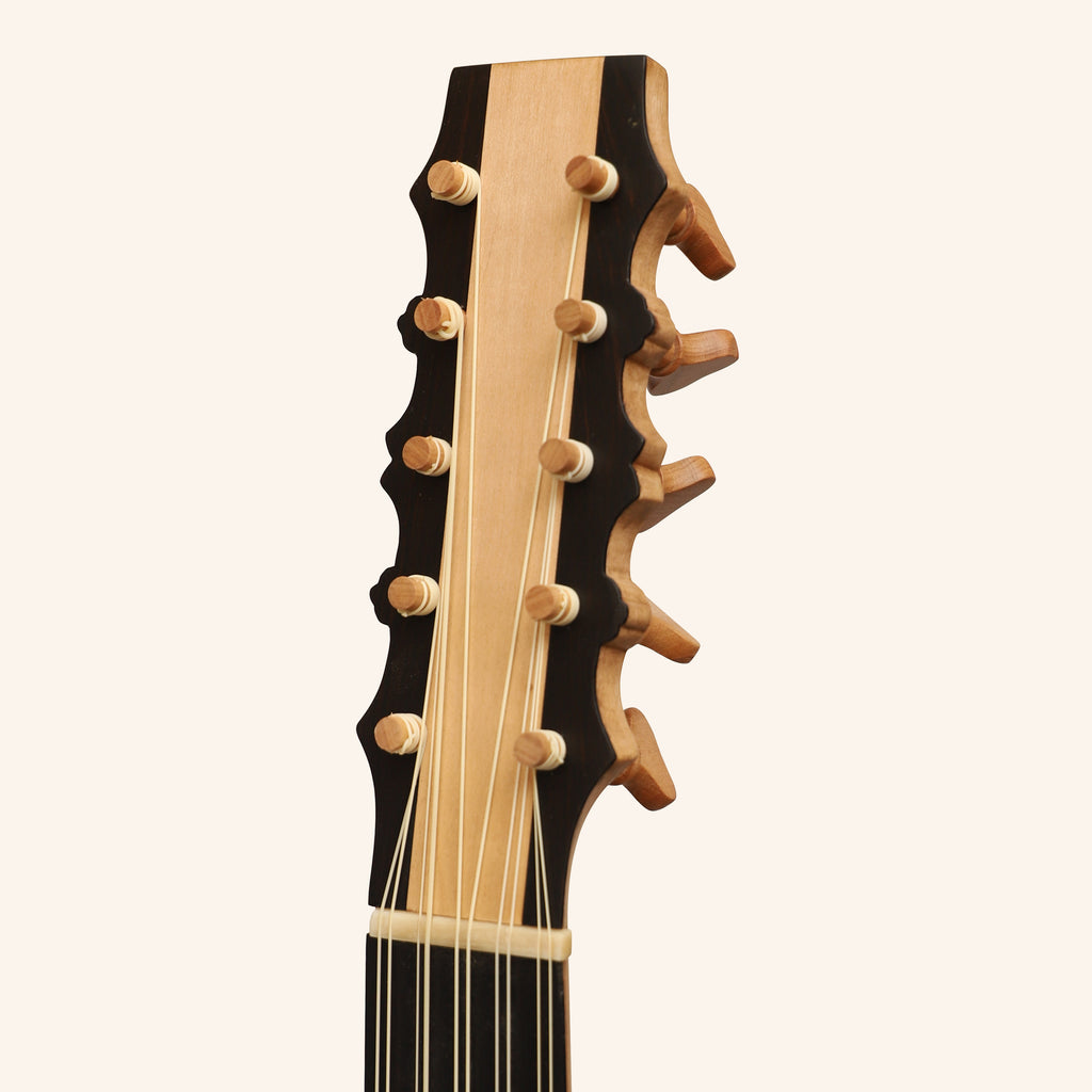 Heartland Sellas Baroque Guitar, 5 Course Lacewood