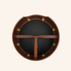 Muzikkon 16"X6" Heartland Tunable Deep Rim Bodhran Rosewood T-Bar Goat Skin