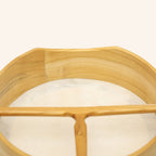 14"x4" (35.5x10.1 cm) Heartland Non Tunable Bodhran T-Bar Deep Tune