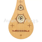 5 Course Medieval Gittern Lacewood by Muzikkon - Stringed Instruments