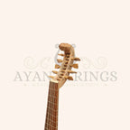 5 Course Medieval Gittern Lacewood by Muzikkon - Stringed Instruments