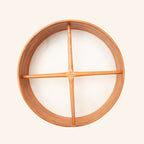 18"x4" (45.5x10 cm) Heartland Non Tunable Bodhran Red Cedar Cross Bar Tapped Deep Tune