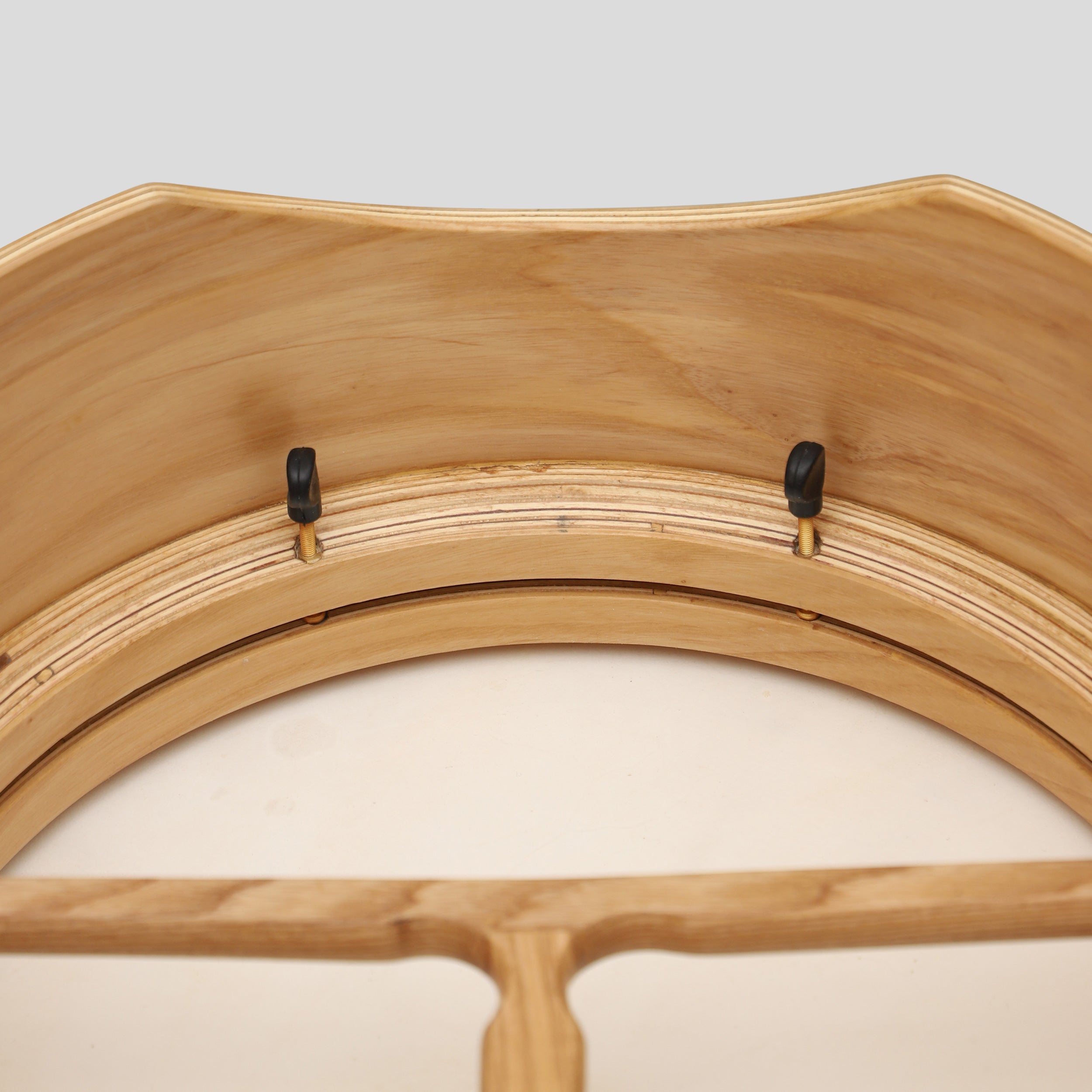 Muzikkon 15”x6" Premium Celtic Irish Bodhran with Easy Tune System Deep Rim T-BAR & Taped Finish