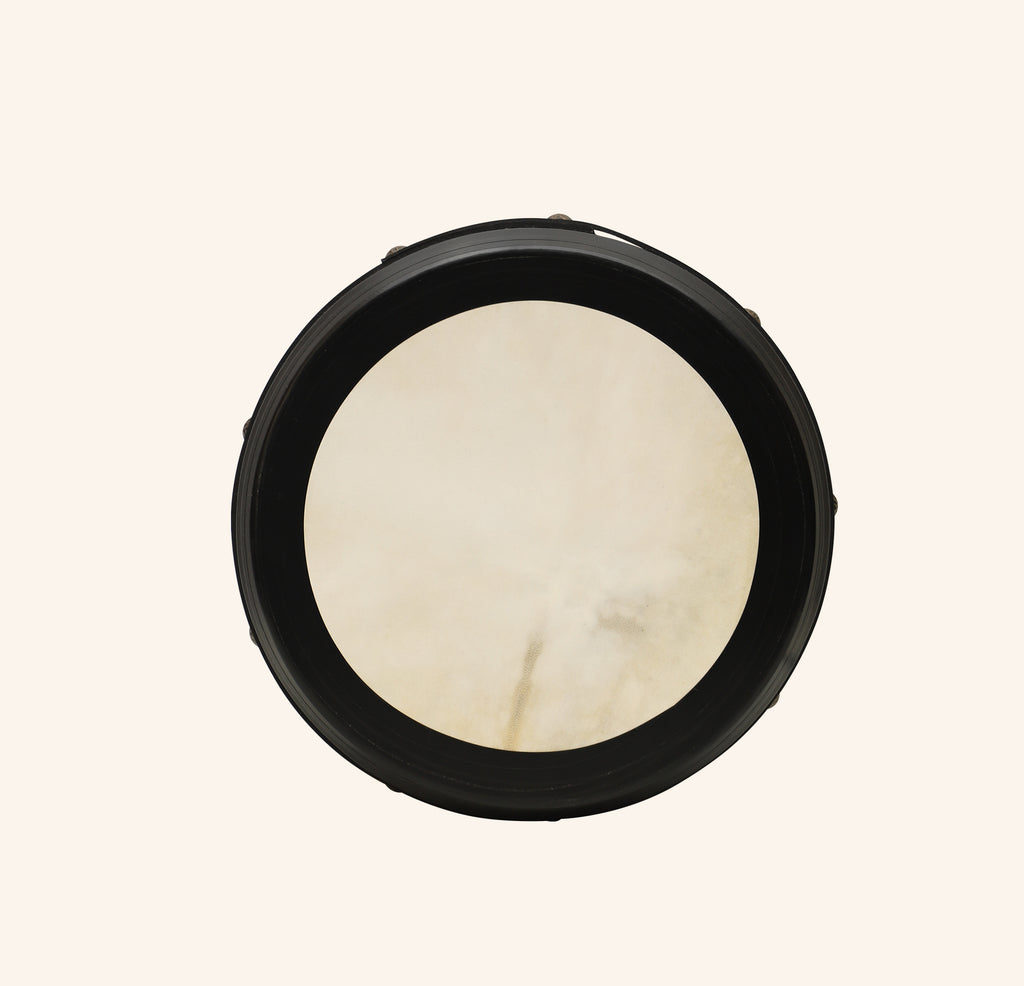 Muzikkon 16”x6" Premium Celtic Irish Bodhran with Easy Tune System Deep Rim T-BAR & Taped Finish