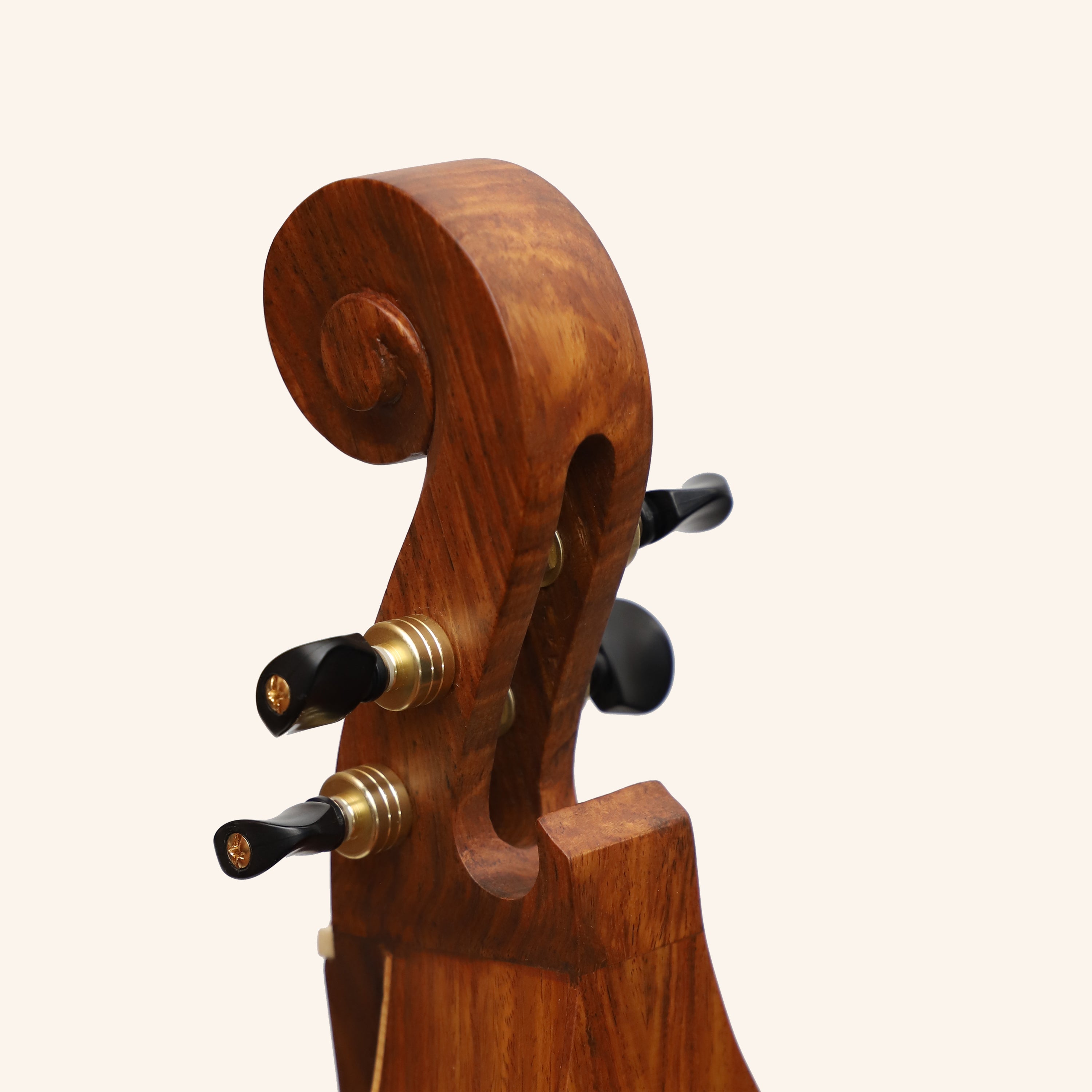 Mountain Dulcimer 4 String Knotwork Scroll Rosewood
