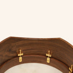 Muzikkon 14"X6" Heartland Tunable Irish Bodhran Drum Deep Rim with T-BAR & Taped Finish Deep Tune