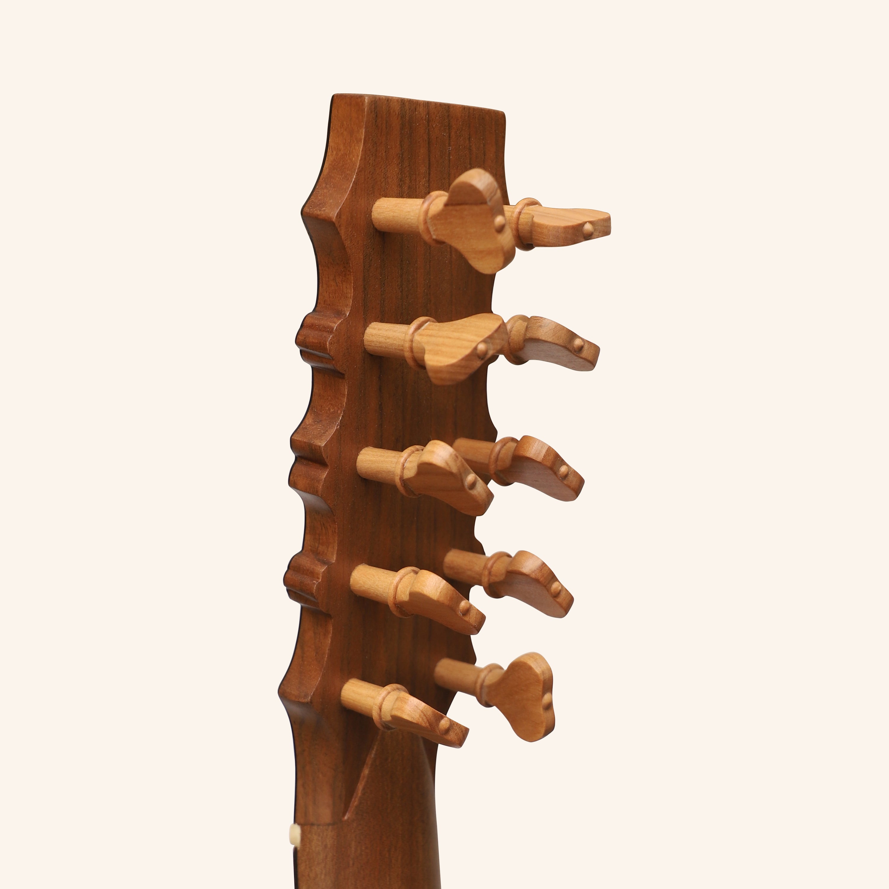Heartland Sellas Baroque Guitar, 5 Course Walnut