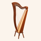 27 String Mchugh Harp Square Back