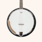 Heartland 4 String Banjo Closed Solid Back 17 Fret, 4 String Irish Tenor Banjo Short scale