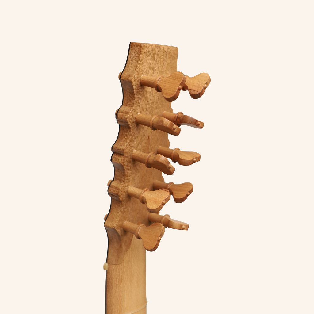 Heartland Sellas Baroque Guitar, 5 Course Lacewood