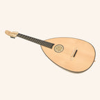 MUZIKKON LUTE GUITAR, 6 STRING MAPLE