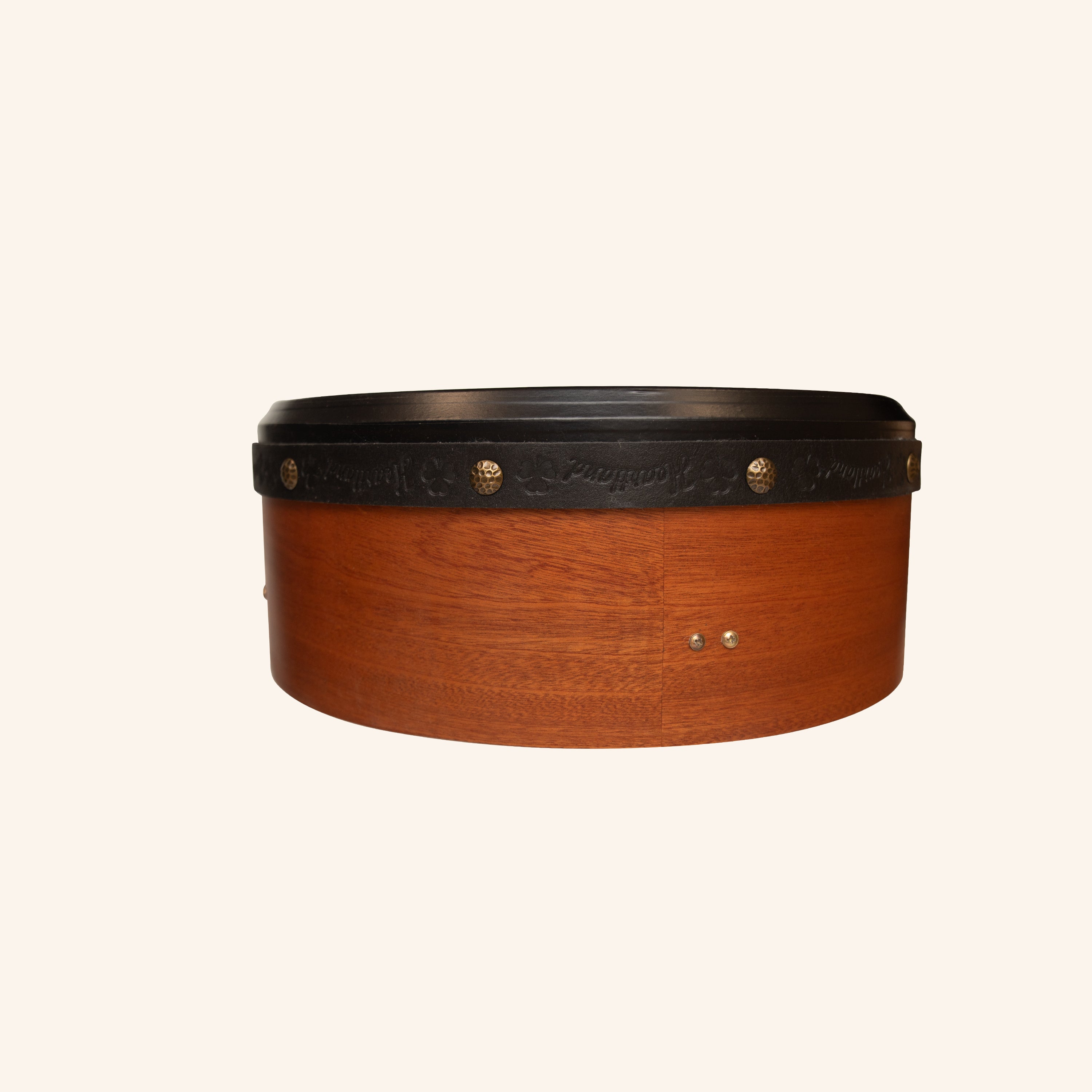 Muzikkon 14”x6" Premium Celtic Irish Bodhran with Easy Tune System Deep Rim T-BAR & Taped Finish