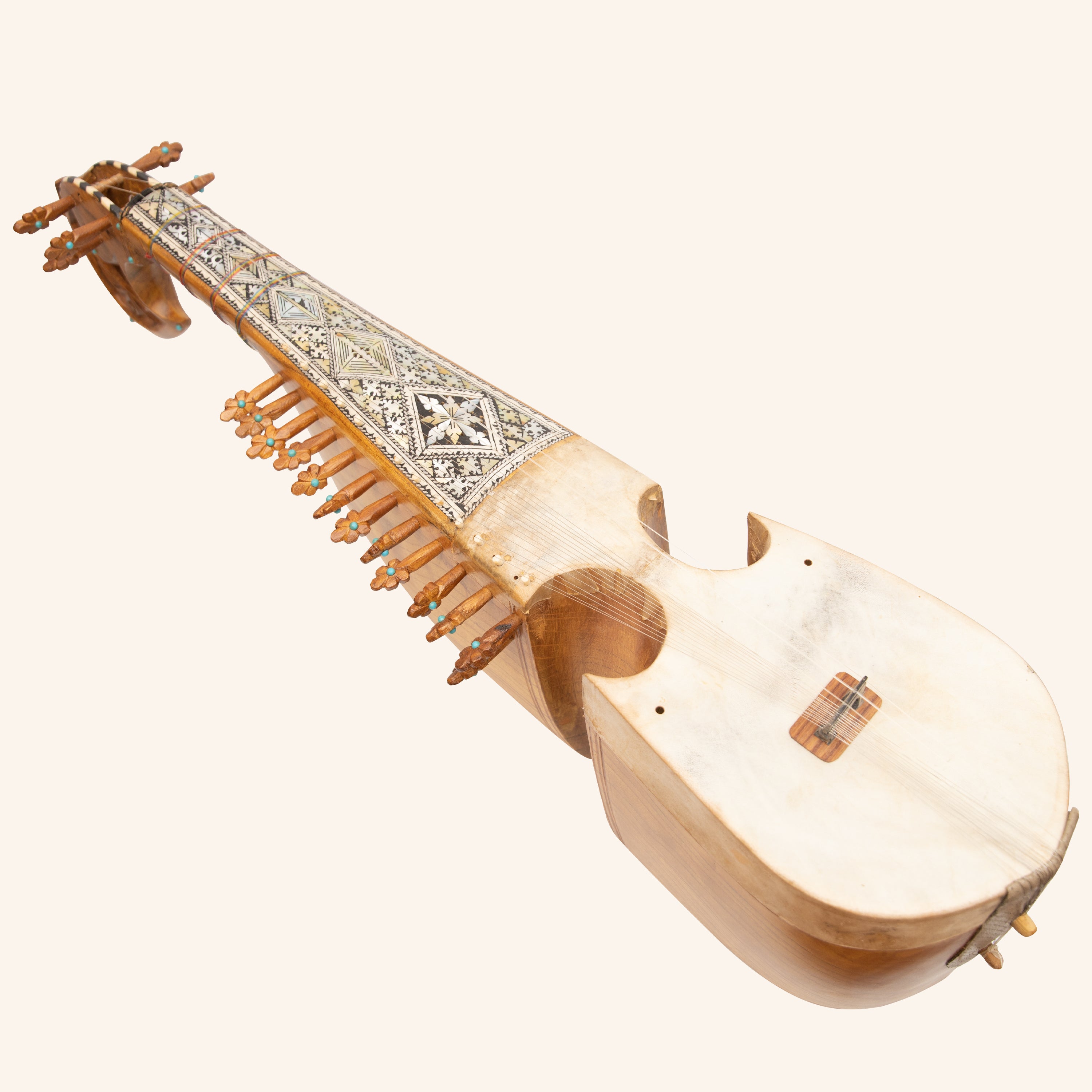 Muzikkon Afghani Rubab Full Sadafi Mulberry