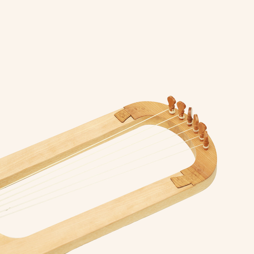 Muzikkon Anglo Saxon Lyre Harp After Prittlewell Lyre Mid 7th Century