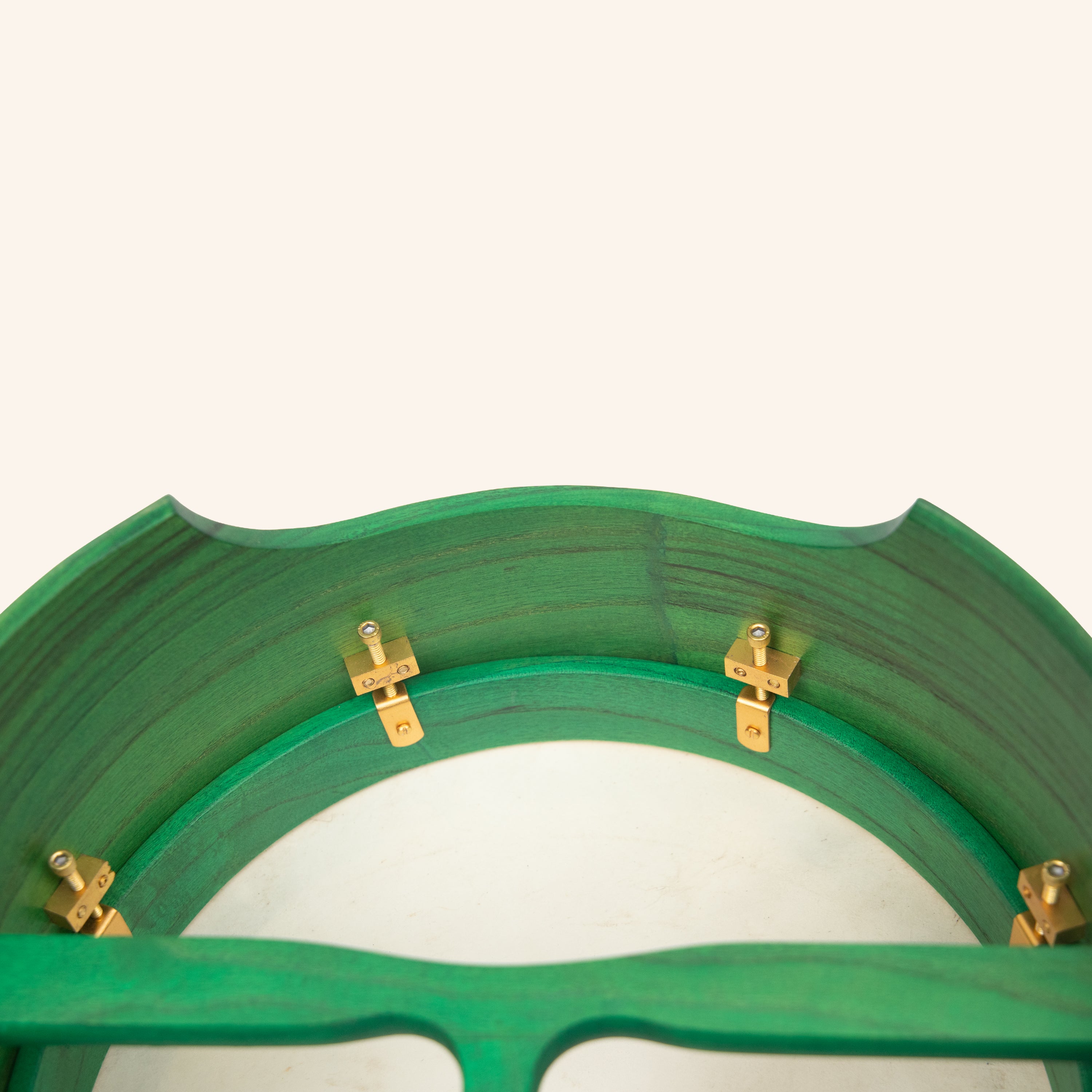 Muzikkon 14"X6" Heartland Tunable Irish Bodhran Drum Deep Rim with T-BAR & Taped Finish Deep Tune