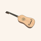 Luth Ébène Baroque Guitar After Voboam, 5 Course