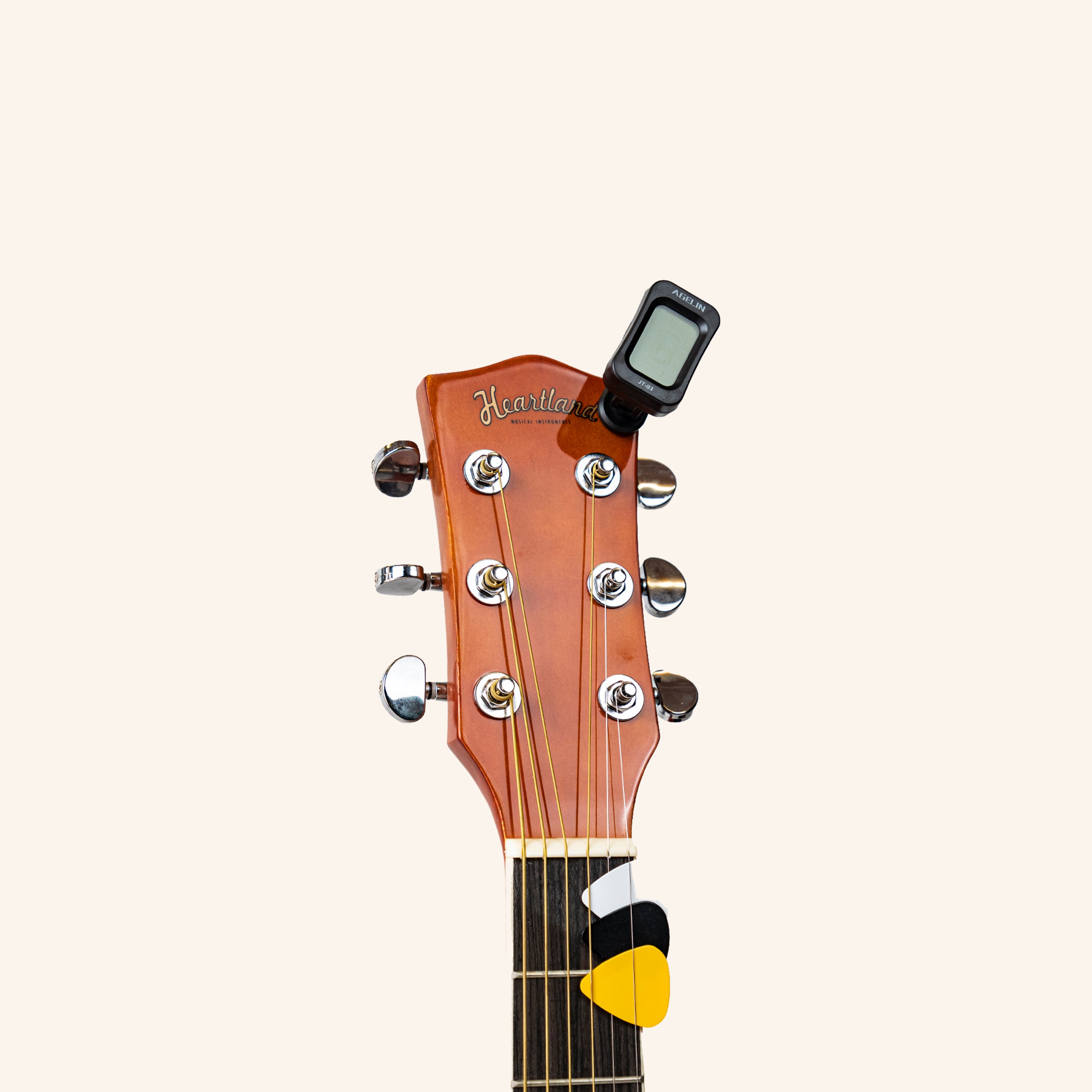 Heartland Spirit Dreadnought Steel String Guitar Kit Natural