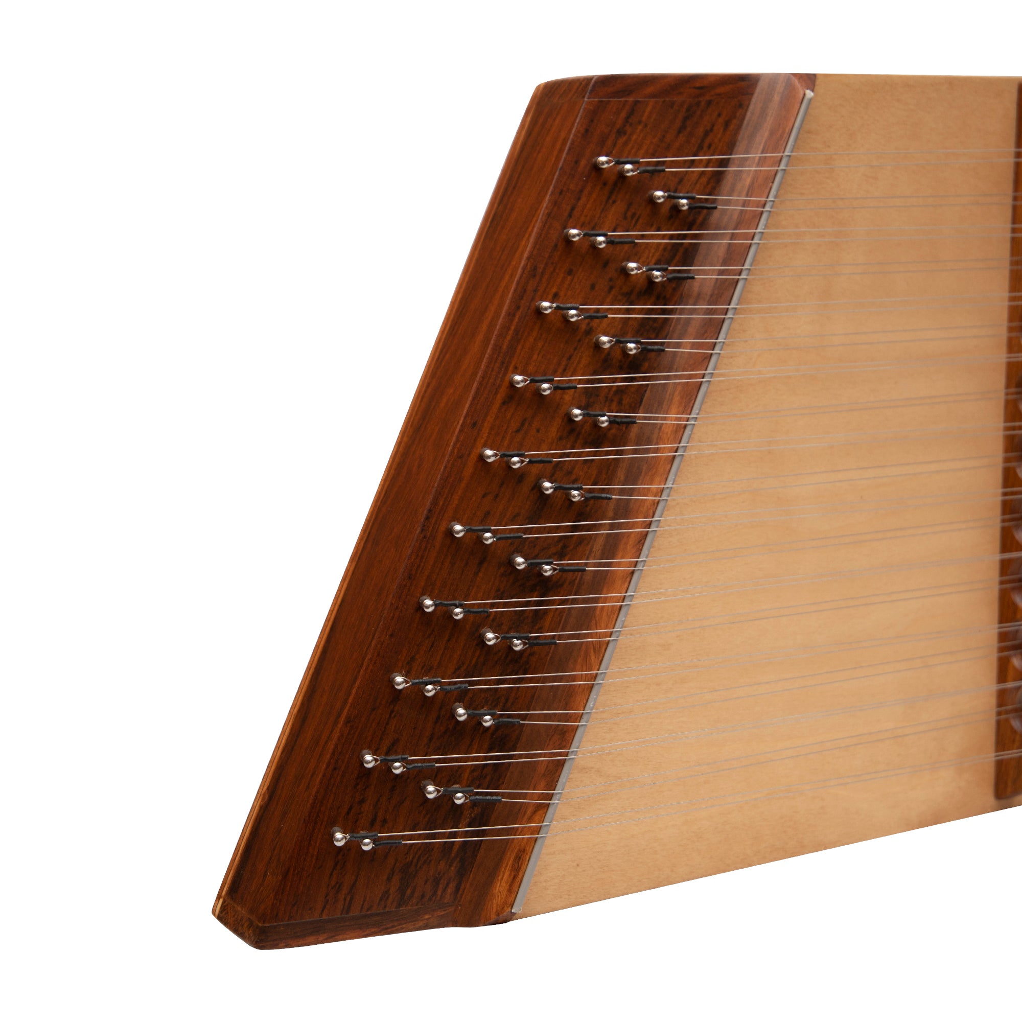 Muzikkon Double Strung 10-9 Hammered Dulcimer Rosewood With Hammers
