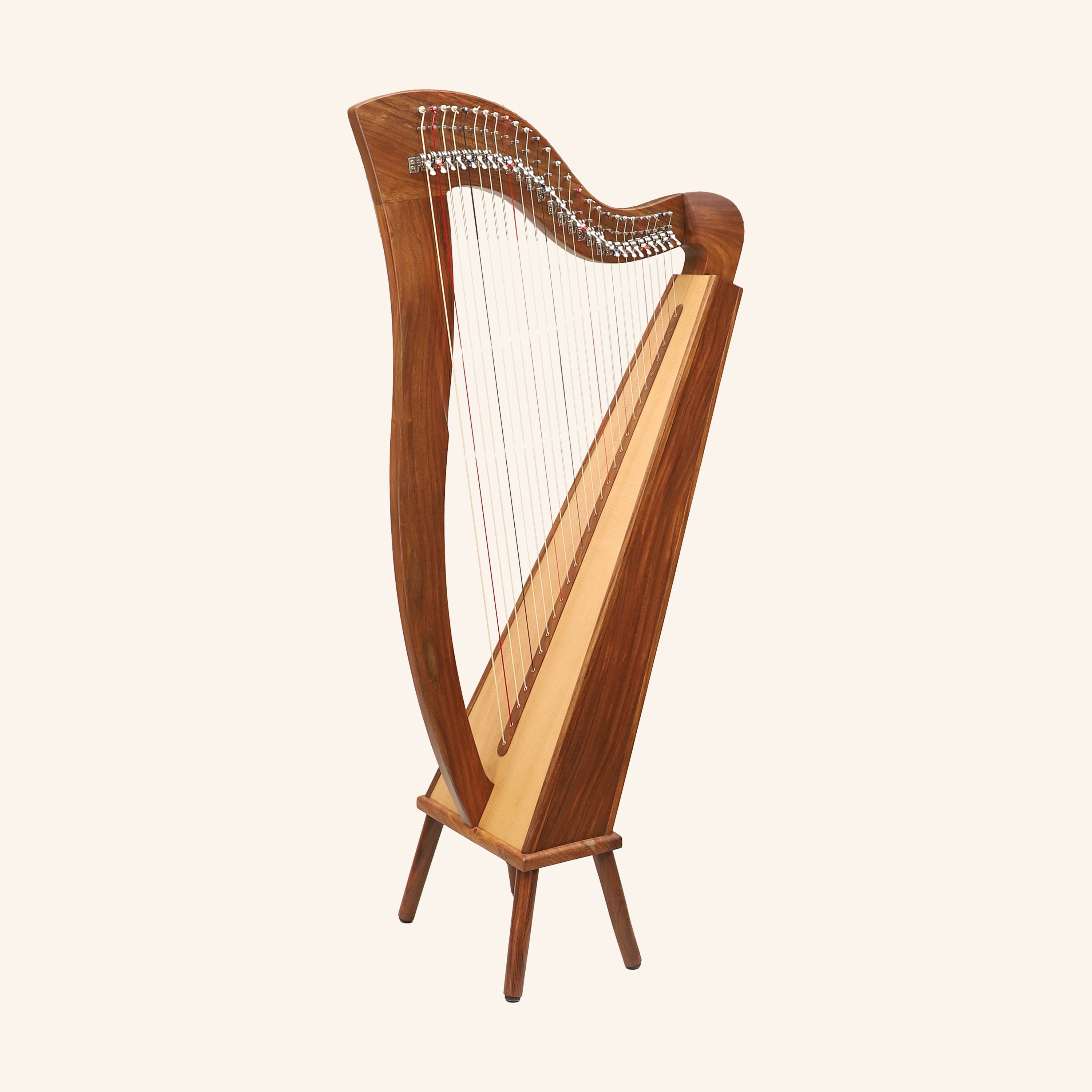 27 String Mchugh Harp Square Back