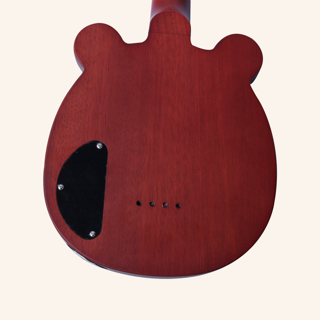Panda Wood Electric Ukulele with Bag