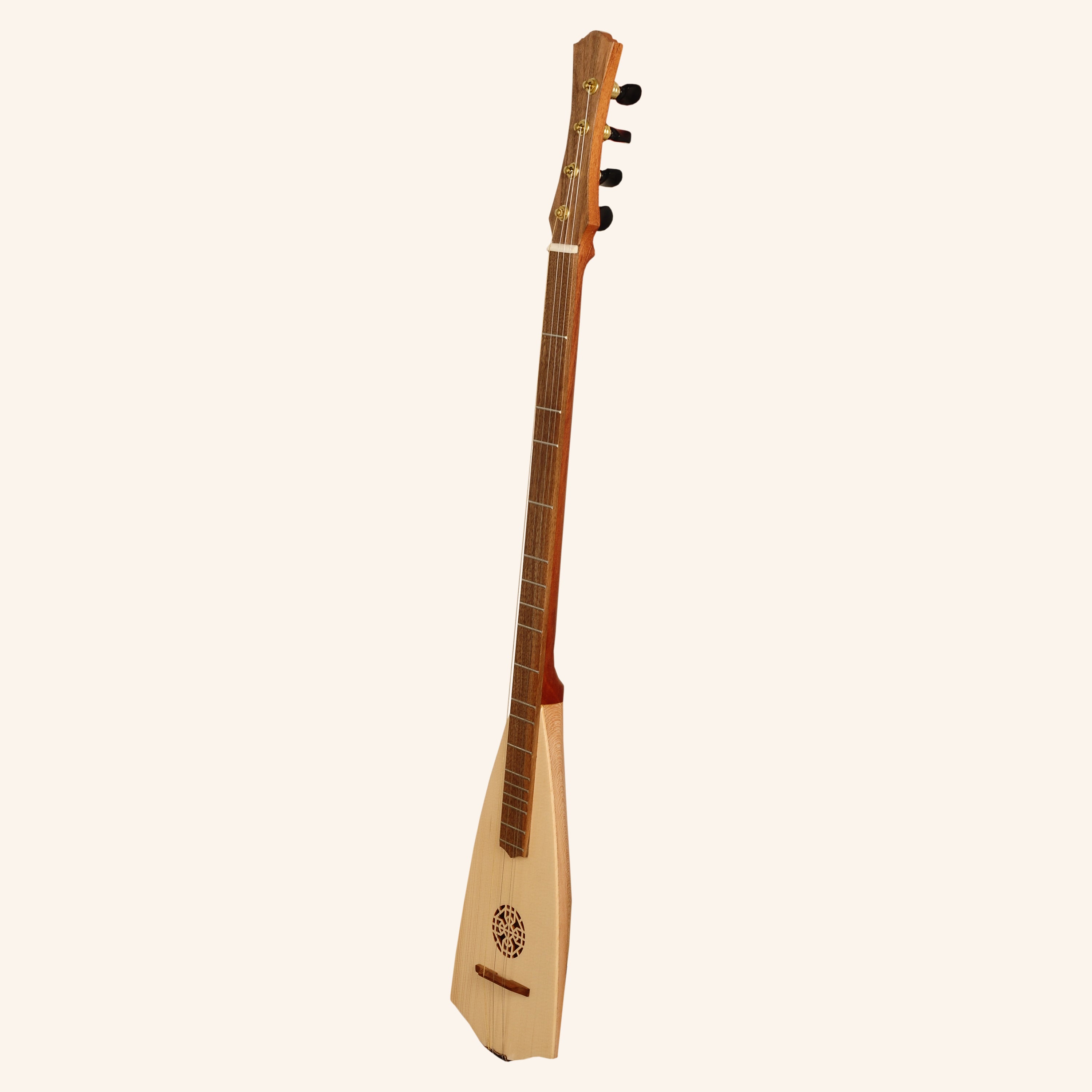 Heartland Trail Dulcimer Banjo, 4 String Lacewood