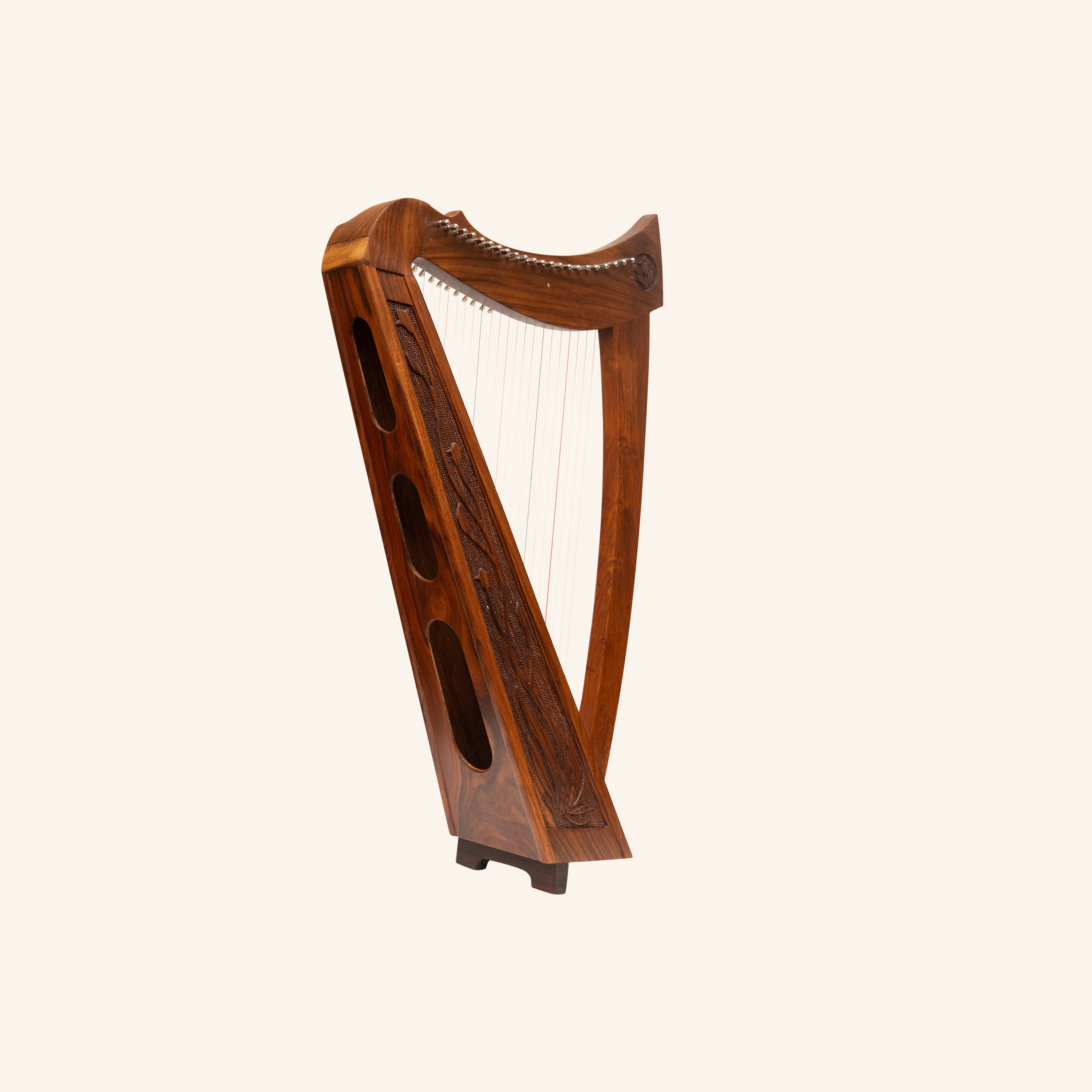 22 String Trinity Crested Harp, Celtic Lap Harp