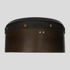 Muzikkon 14”x6" Premium Celtic Irish Bodhran with Easy Tune System Deep Rim T-BAR & Taped Finish
