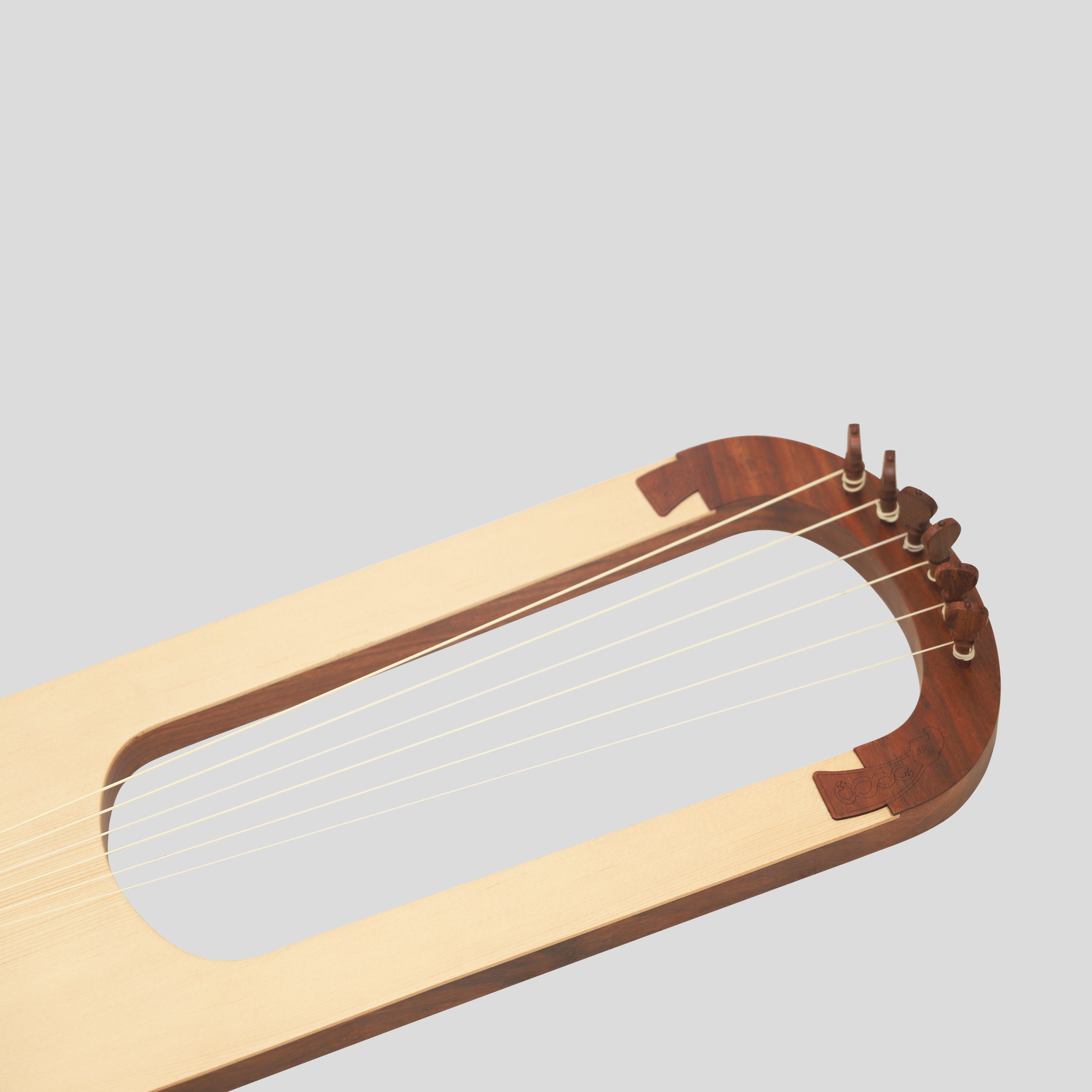 Muzikkon Anglo Saxon Lyre Harp After Prittlewell Lyre Mid 7th Century