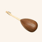 MUZIKKON LUTE GUITAR, 6 STRING WALNUT