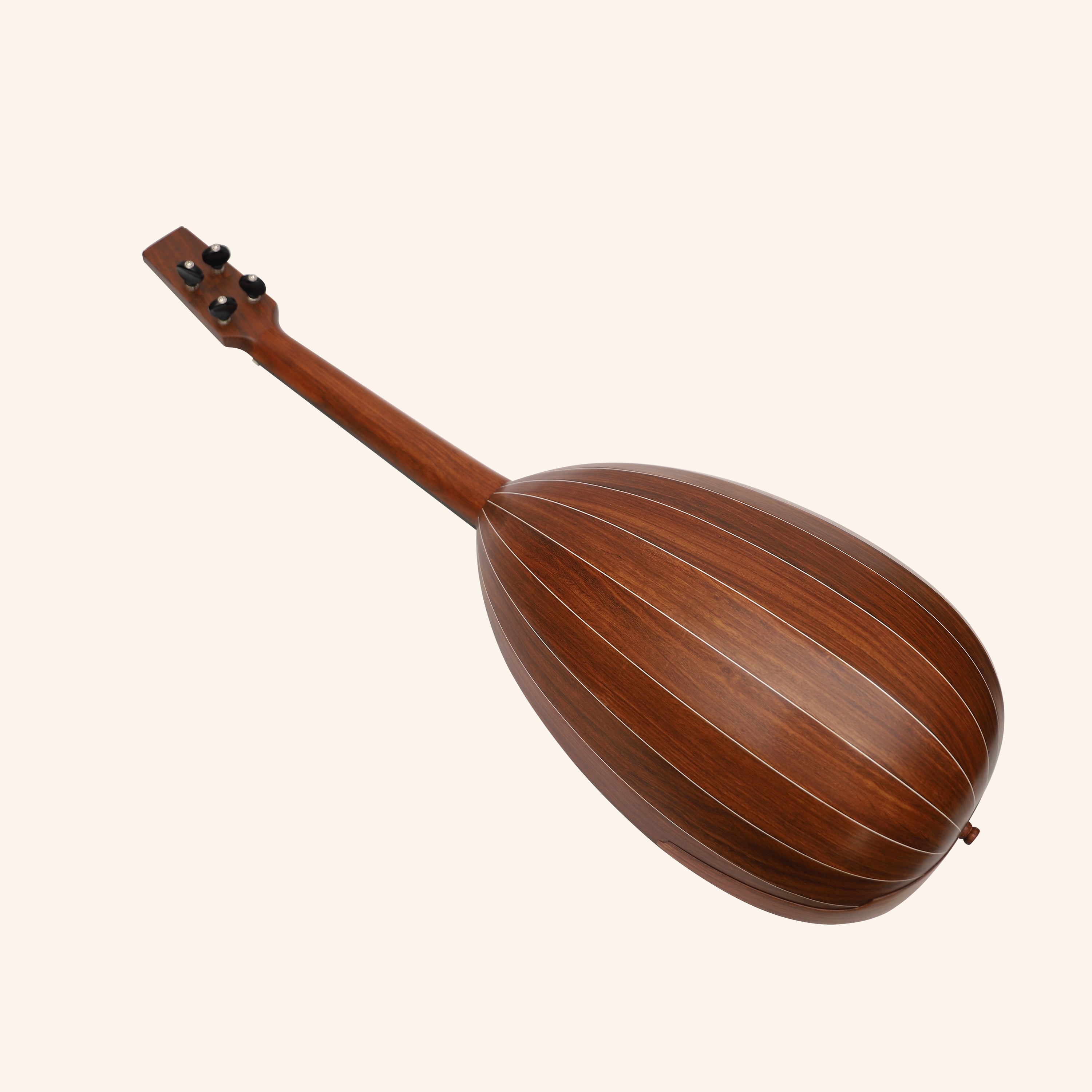 Heartland Baroque Ukulele, 4 String Baritone Rosewood