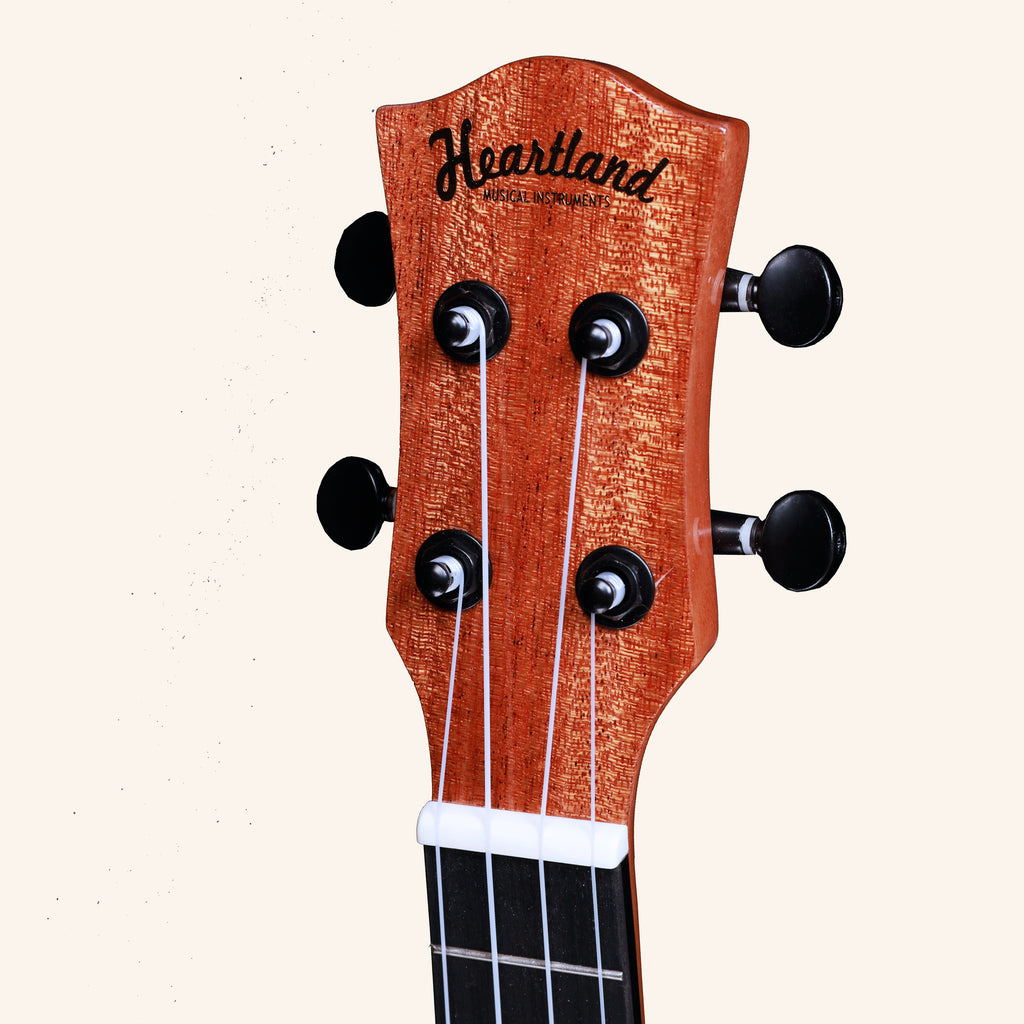 Heartland Tenor Ukulele Mahogany with EQ
