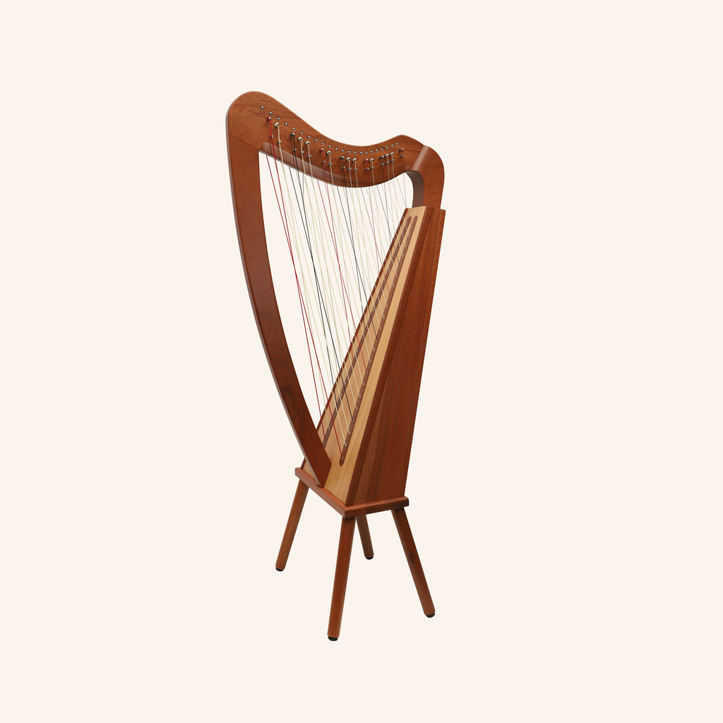 Cross Strung Harp, 38 String Mahogany