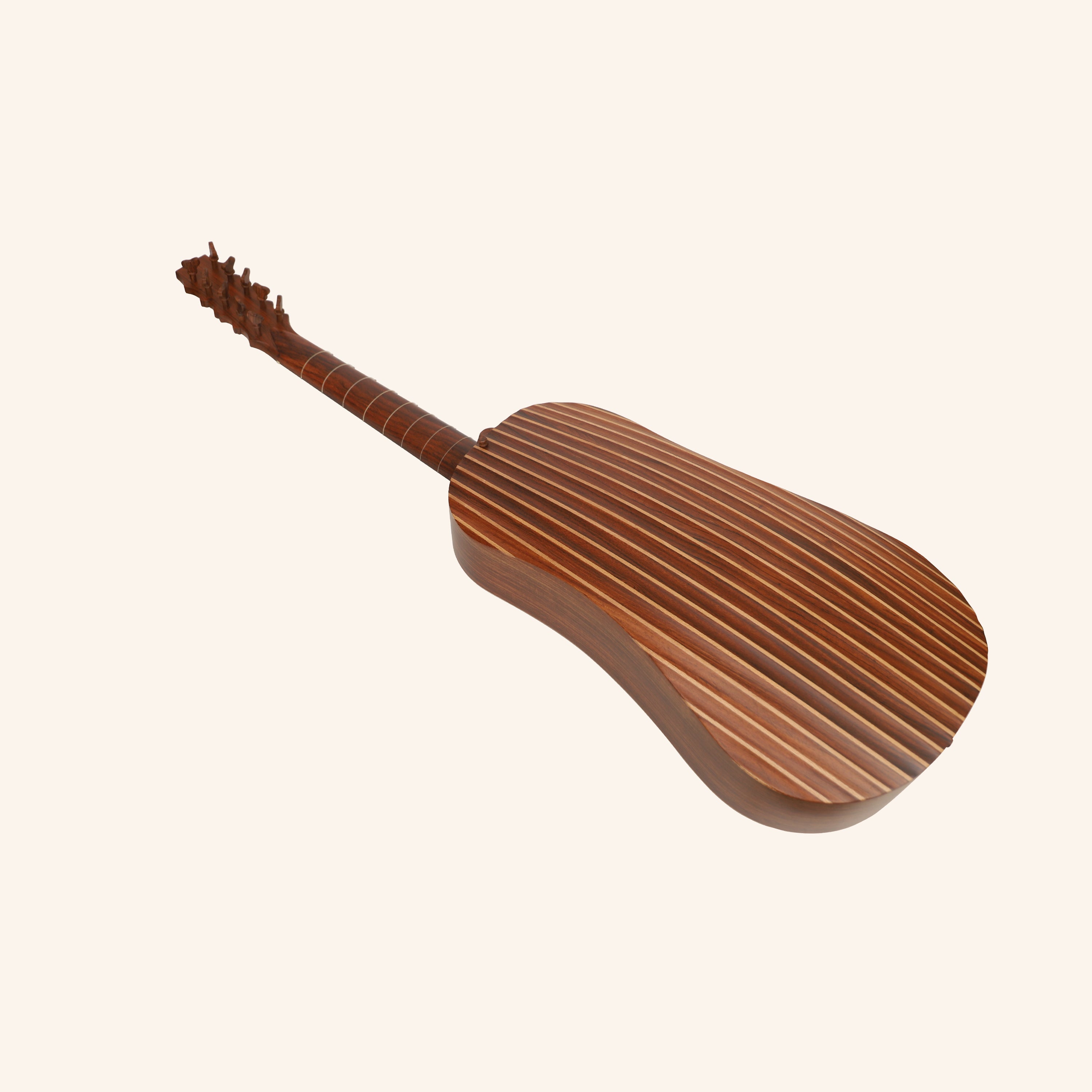 Heartland Sellas Baroque Guitar, 5 Course Right Hand Rosewood