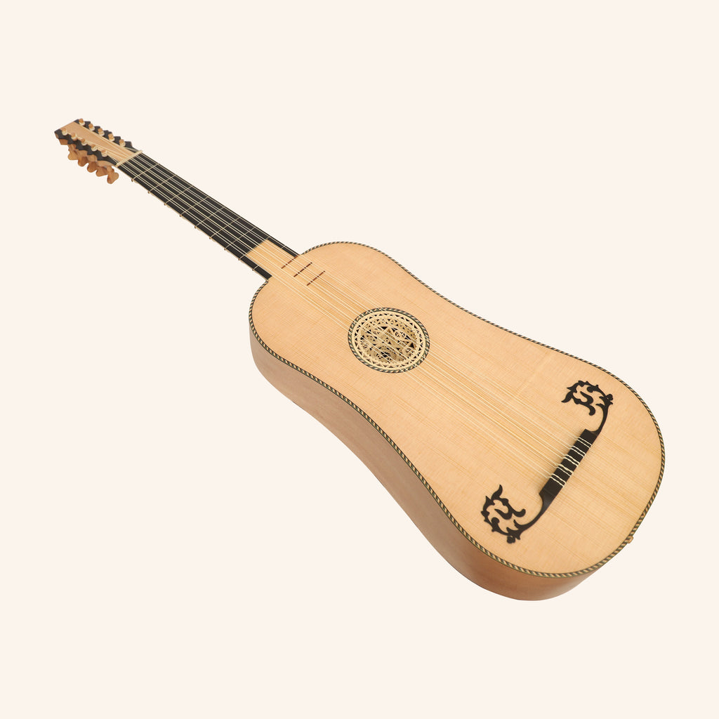 Heartland Sellas Baroque Guitar, 5 Course Lacewood