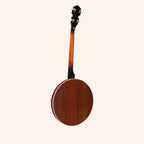 Heartland 4 String 19 Fret Irish Tenor Banjo Left Handed Player Series with Closed Solid Back Sunburst Finish