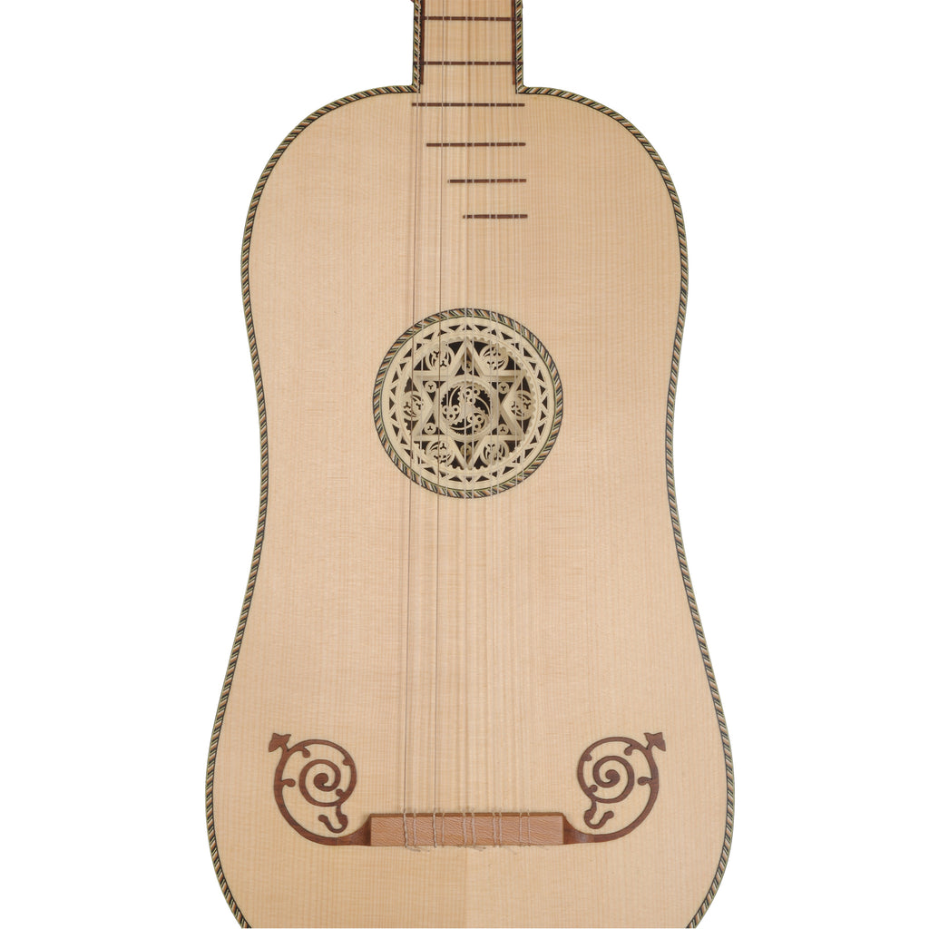 Muzikkon Baroque Guitar, 5 Course After Sellas